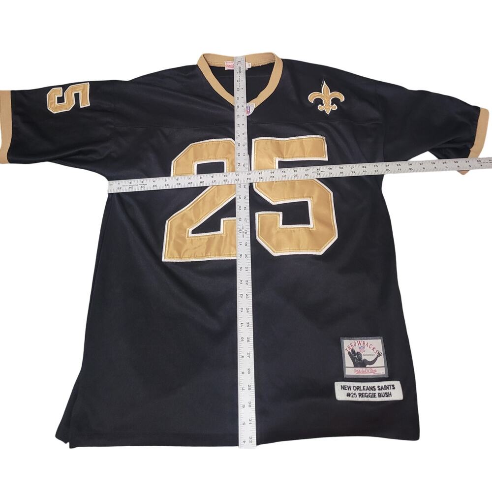 Jeff Hamilton Mens Reggie Bush New Orleans Saints NFL Football Jersey Size 52 - Picture 2 of 8